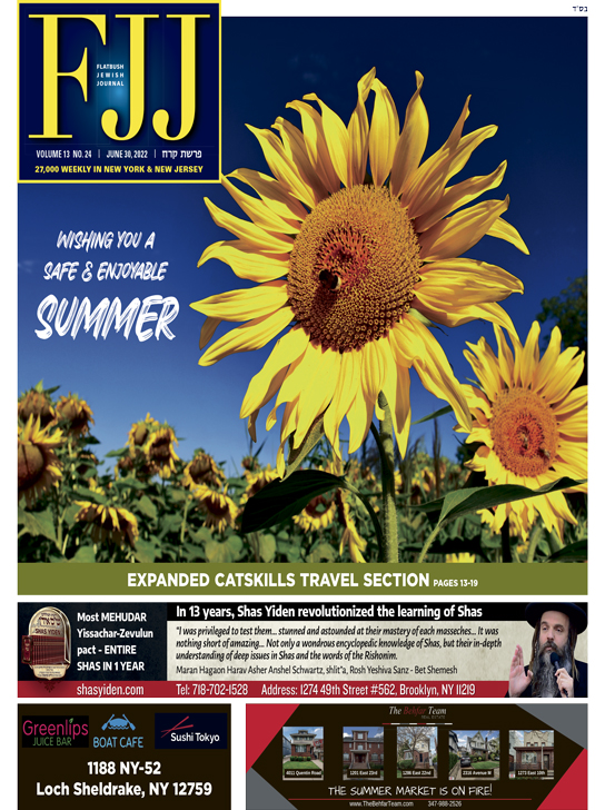 FLATBUSH JEWISH JOURNAL The Voice of the Flatbush Jewish Community